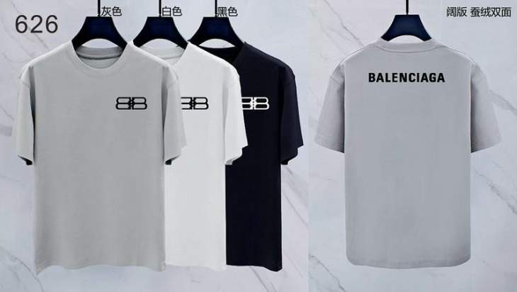 Picture of Balenciaga T Shirts Short _SKUBalenciagaM-3XL8qx0122249